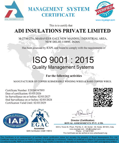 ISO Full Certificate